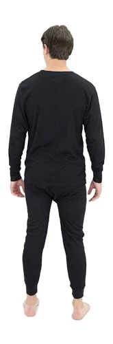 MOSSY OAKS MOSSY OAK MENS THERMAL UNDERWEAR SET SIZE 2XL - BLACK - Image 3 of 4