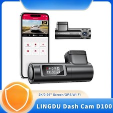 Dash Cam D100 3K Dash Telecamera Auto Integrata GPS Wi-Fi 24H Parcheggio Monitor Telecamera