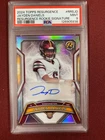 2024 Topps Resurgence Jayden Daniels Auto PSA 9 #RRS-JD (AU, RC)