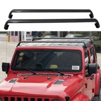 Aluminum Roof Rail Rack Cross Bar Crossbar Fit for Jeep Wrangler JL JK 2007-2021