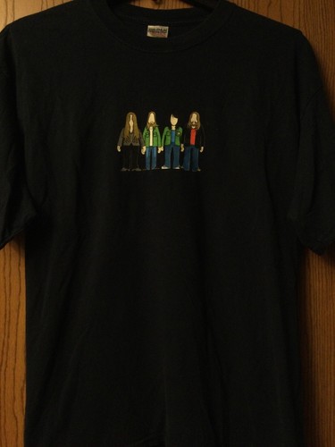 The Magic Numbers - English Alternative Rock Band - Blue Shirt - XL