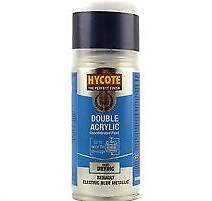 Hycote Renault Electric Blue Metallic Spray Paint Enviro Can All-Purpose XDRN204