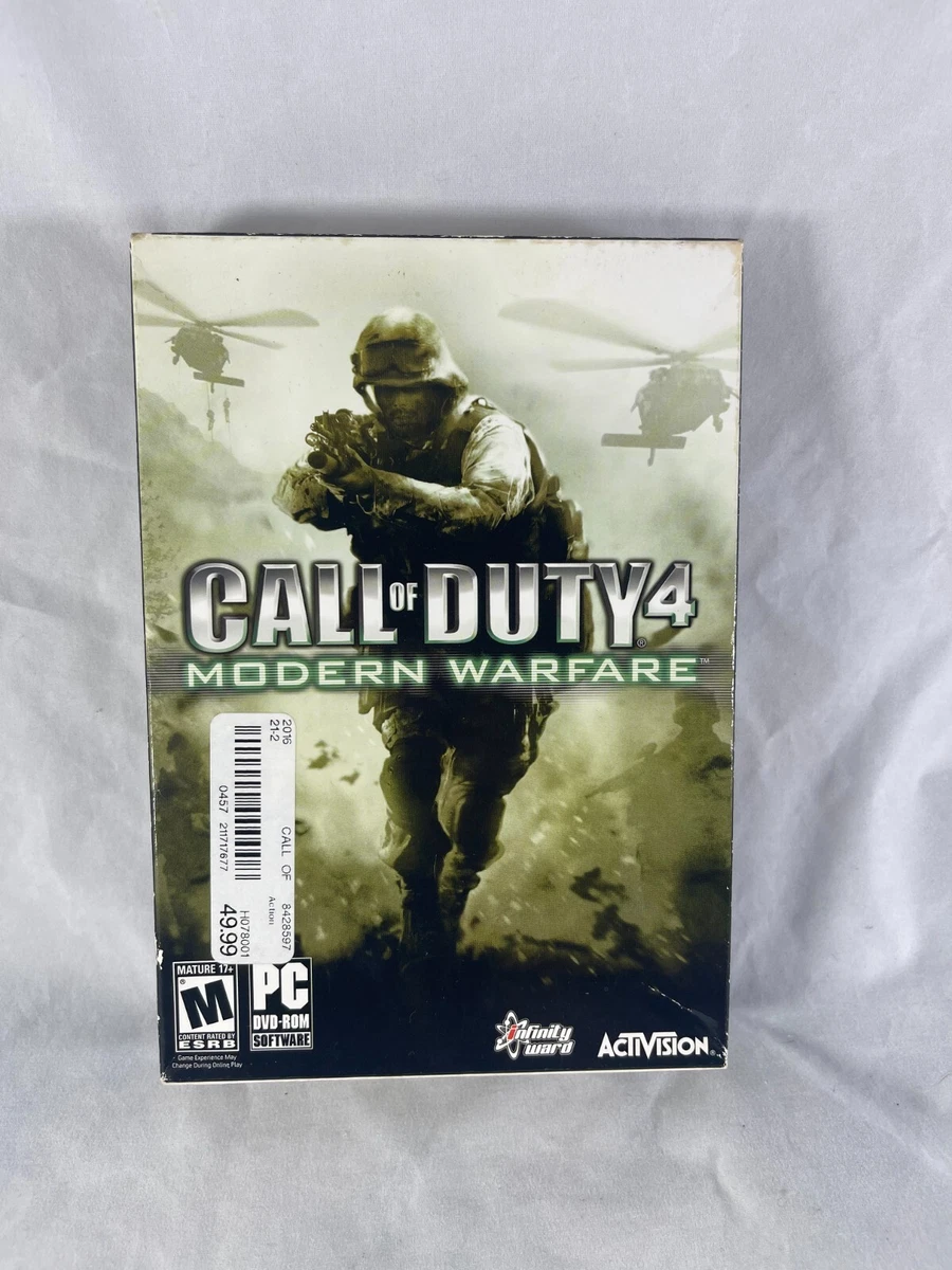PCゲーム 輸入版 Call Of Duty 4 Box 中古 Call of Duty 4: Modern Warfare PC Video Games for sale | eBay
