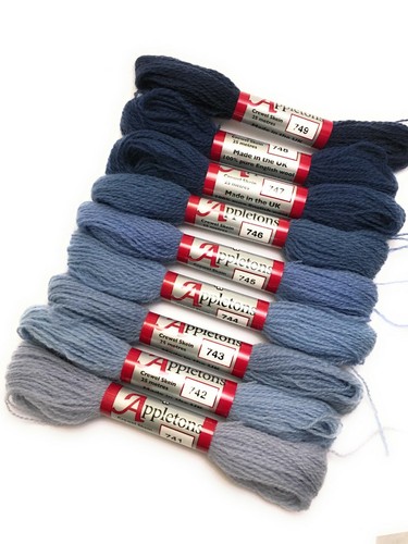 Appletons Crewel Wool Skeins 25m 2 ply British yarn Every Shade 561 - 998 - Picture 174 of 326