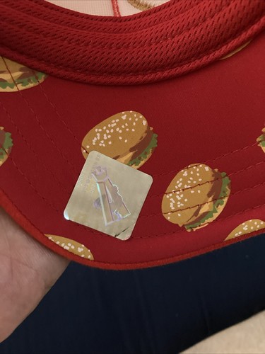 Goorin Bros Trucker Baseball Snapback Hat Cap #2 Wiener Hotdog Deep Fried White - Picture 7 of 10