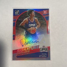 2020 Donruss Signature Series #SG-DOT Daniel Oturu Auto RC