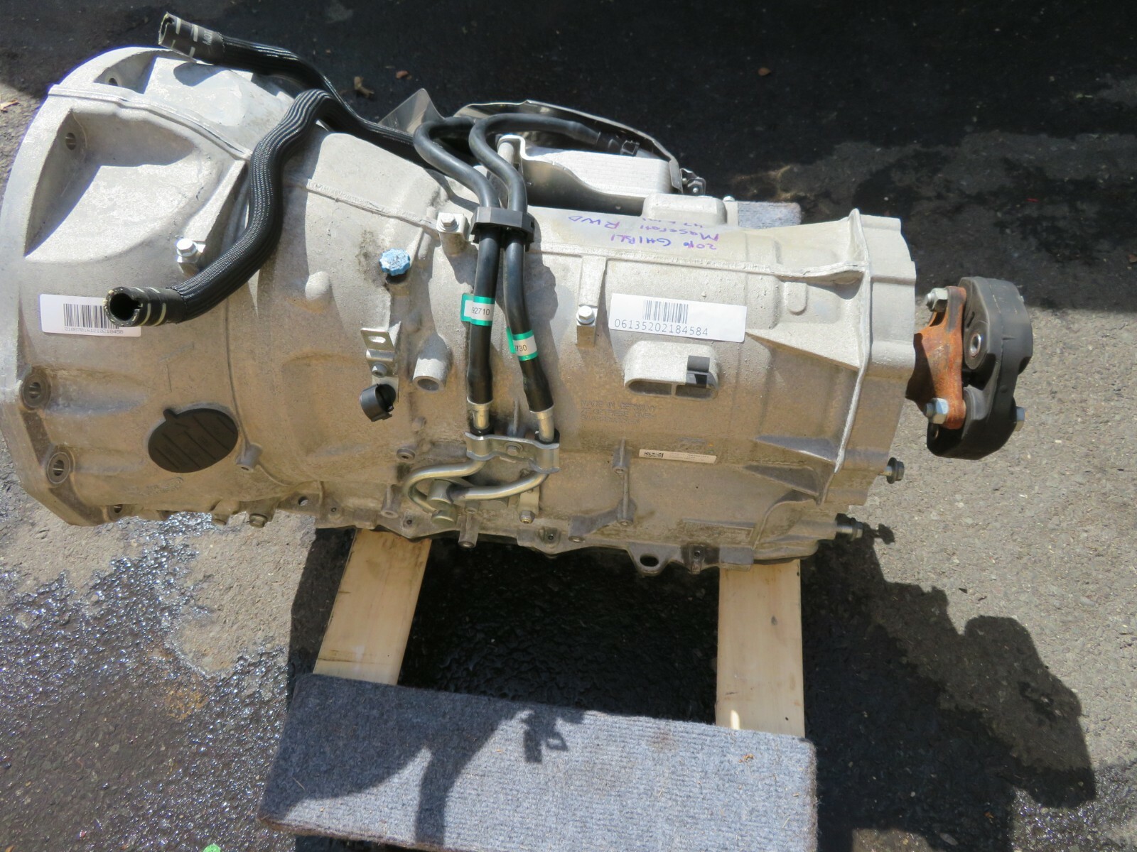 2014-2017 MASERATI GHIBLI SEDAN RWD 3.0L AUTOMATIC TRANSMISSION 47K MILES OEM