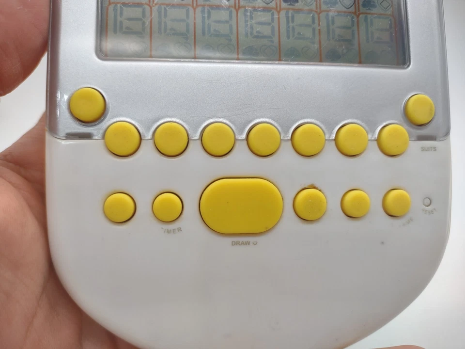 Radica Big Screen Solitaire Handheld Game 2 in 1 Auto BackLight 2008 Working - Image 2 of 3