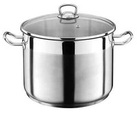 Gsw Suppentopf Kochtopf Jumbo-Topf Induktion Edelstahl Ø 26 Cm 10 Liter Neu