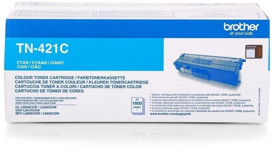 Brother TN-421 Original Toner Schwarz Gelb Cyan Magenta TN421 Tonerkartusche - Bild 4 von 4