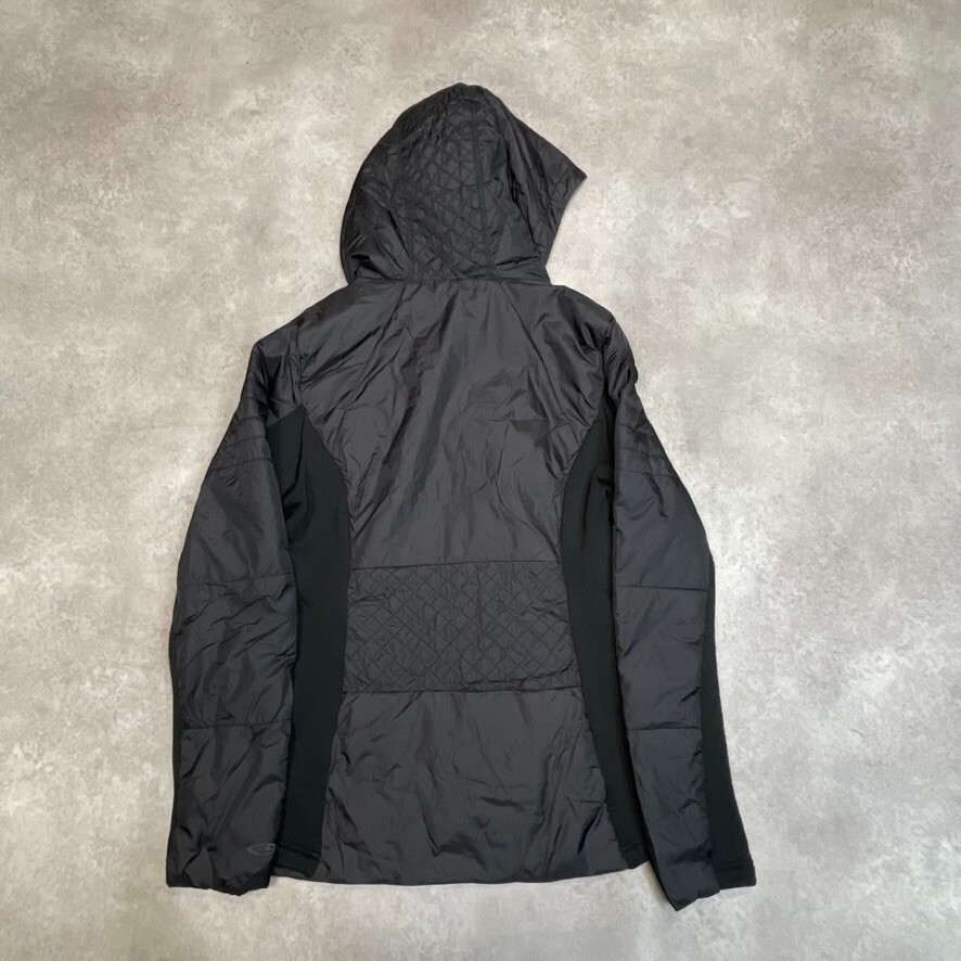 Champion Puffer Jacket Womens Full Zip Hiking Coat, Black, Large image 2