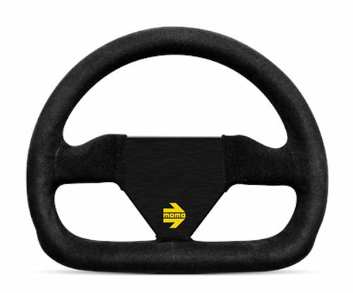 Momo Mod. 12 Steering Wheel 250mm Diameter Suede Cover R1922/25s