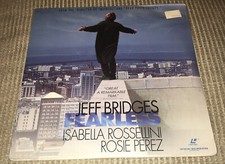 Fearless Laserdisc, 1994 JEFF BRIDGES JOHN TURTURRO NEW FACTORY SEALED 