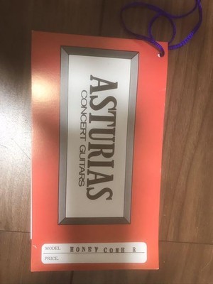 Classical Acoustic Guitar Asturias Honey Comb R Natural Japan Hand 
