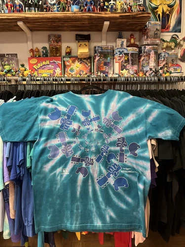 Woodstock Shirt Tie Dye 90s Music Concert Merch 1990s vintage concert t-shirt, vintage, single stitch, B+ condition