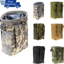 Heavy Duty Tactical Molle Drop Dump Magazine Pouch Utility Hunting Gun Ammo Bag