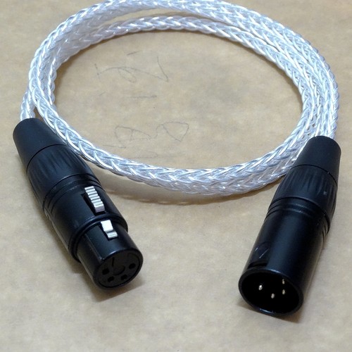 8 cores 4-Pin XLR Balanced Audio Male 
