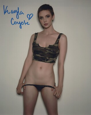 KAYLA COYOTE AUTOGRAPHED 8X10 PHOTO COA PLAYBOY MODEL HOT | eBay