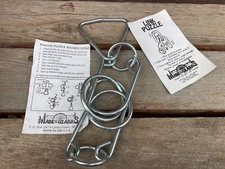 BRAIN TEASER LINK CHAIN PUZZLE MADE IN THE OZARKS USA AR