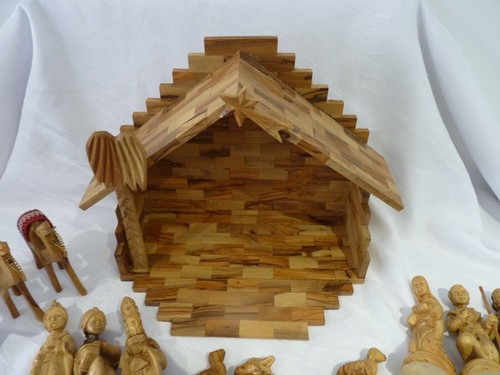 Weihnachtsfiguren Weihnachtskrippe Handarbeit Handgeschnitzt - Picture 2 of 10