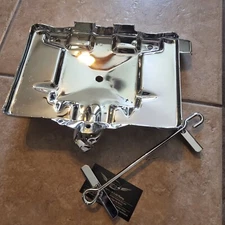 64 Impala Triple Chrome Plated Battery Tray & Hold Down & Bolt