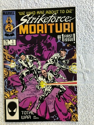 Strikeforce Morituri #1 (Dec 1986, Marvel) VF 8.0