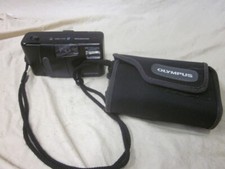 OLYMPUS AF-10 Super 35mm Point  Shoot 35mm Film Camera with Case - Untested