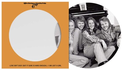 ABBA ''love isn't easy/i am just a girl'' limited picture Vinyl Single 7''NEU 2019