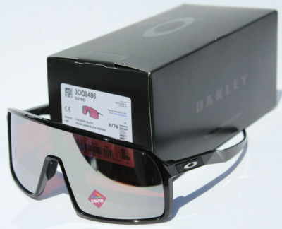OAKLEY Sutro Sunglasses Black/Prizm Snow Black Iridium NEW OO9406-2037
