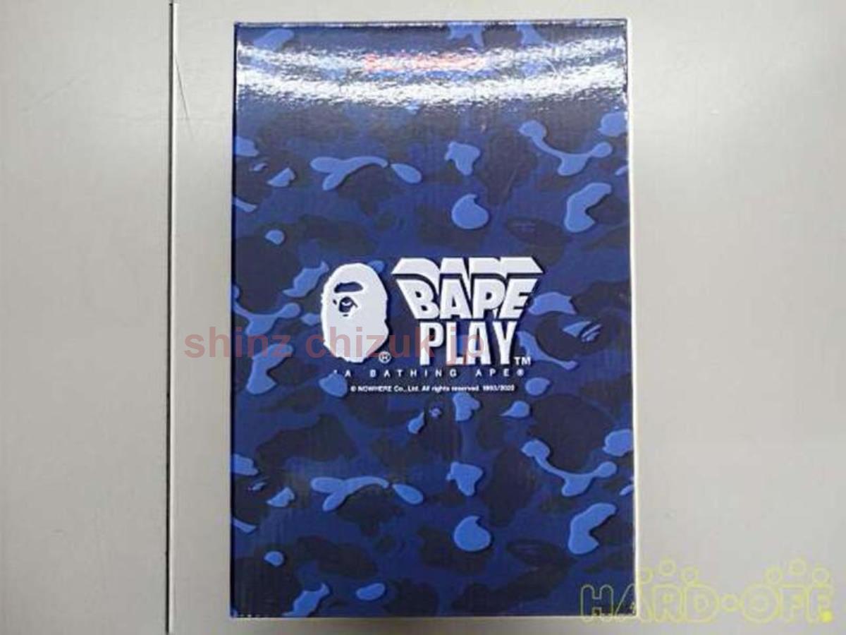 BE@RBRICK BAPE Camo Tiger Navy 100% & 400% Set Medicom Toy w