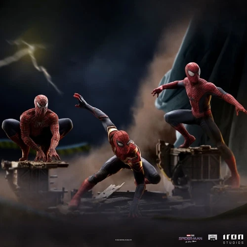 Iron Studios Marvel Spider-man No Way Home Statues Set tobey Maguire/ Tom/Andrew
