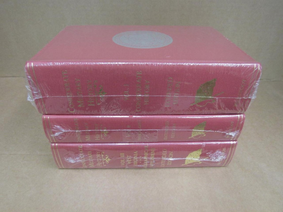 CONFEDERATE MILITARY HISTORY - THE EXTENDED EDITION WITH 2-VOLUME