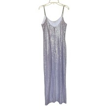 Jessica McClintock Gunne Sax Shimmer Spaghetti Strap Formal Dress Size 9/10