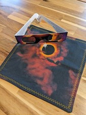 NEDKANTAR EVERYDAY CARRY edc hank with microfiber back 8"x8" Eclipse