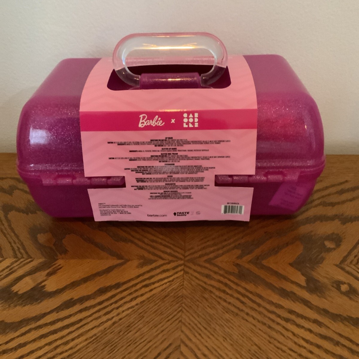 Limited Edition Barbie Caboodle Barbie for Girls Caboodles Pink Case with Purple Bow Handle  main image 2