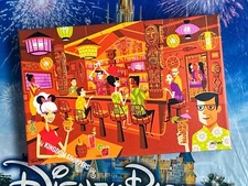 2020 Disney SHAG Trader Sam's In The Enchanted Tiki Bar LE Canvas Wrap 135/295