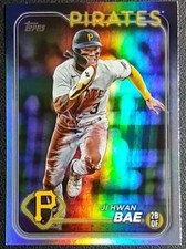 2024 Topps Baseball Rainbow Foil #160 Ji Hwan Bae - Pirates
