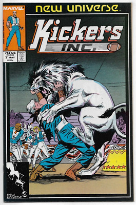Kickers Inc. #7 Marvel Comics Kavanagh Altaville Whigham DeZuniga 1987 FN/VFN