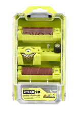 RYOBI A90AS29 29pcs Rotary Tool Kit, For Sanding Polishing Wood Metal Plastic