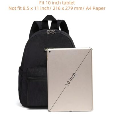 AOTIAN Mini Lightweight 11.8 Inch Backpack Durable Travel Hiking Women  Black | eBay