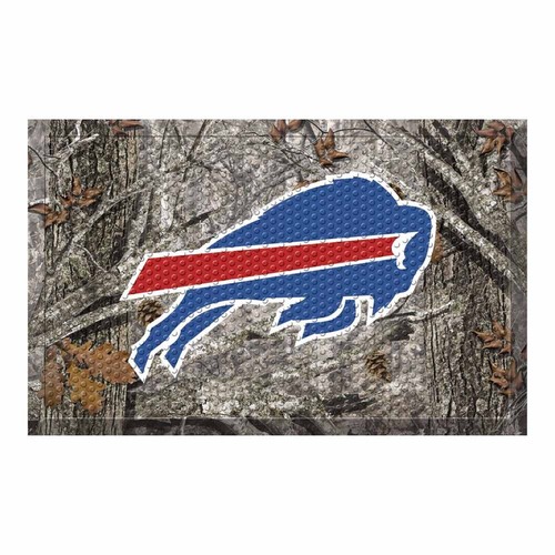 NFL - Style Camo Scraper Mat Football Team Logo 19" x 30" - Picture 12 of 64