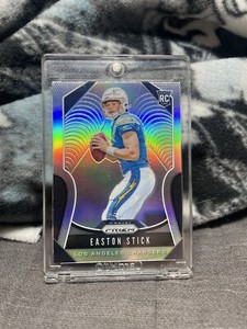 2019 Panini Silver Prizm Easton Stick Rc Refractor Chargers #307