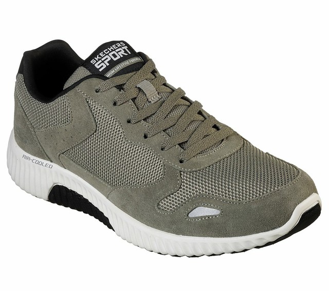 skechers olive green shoes