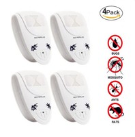 Ultrasonic Pest Repeller 4 Pack Kokome Home Indoor Pest Control Extra Effecti... on sale Ultrasonic Pest Repeller 4 Pack Kokome Home Indoor Pest Control Extra Effecti... on sale
