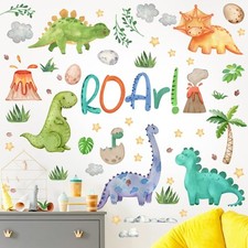 Dinosaur Wall Decals Tree Dino Wall Stickers Large Boho Wall Decals Home Deco...