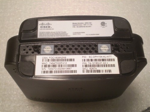 Cisco DPH-154 AT&T Microcell A Cisco Small Cell Signal Booster SCDPH1544UATT - Photo 6 sur 9