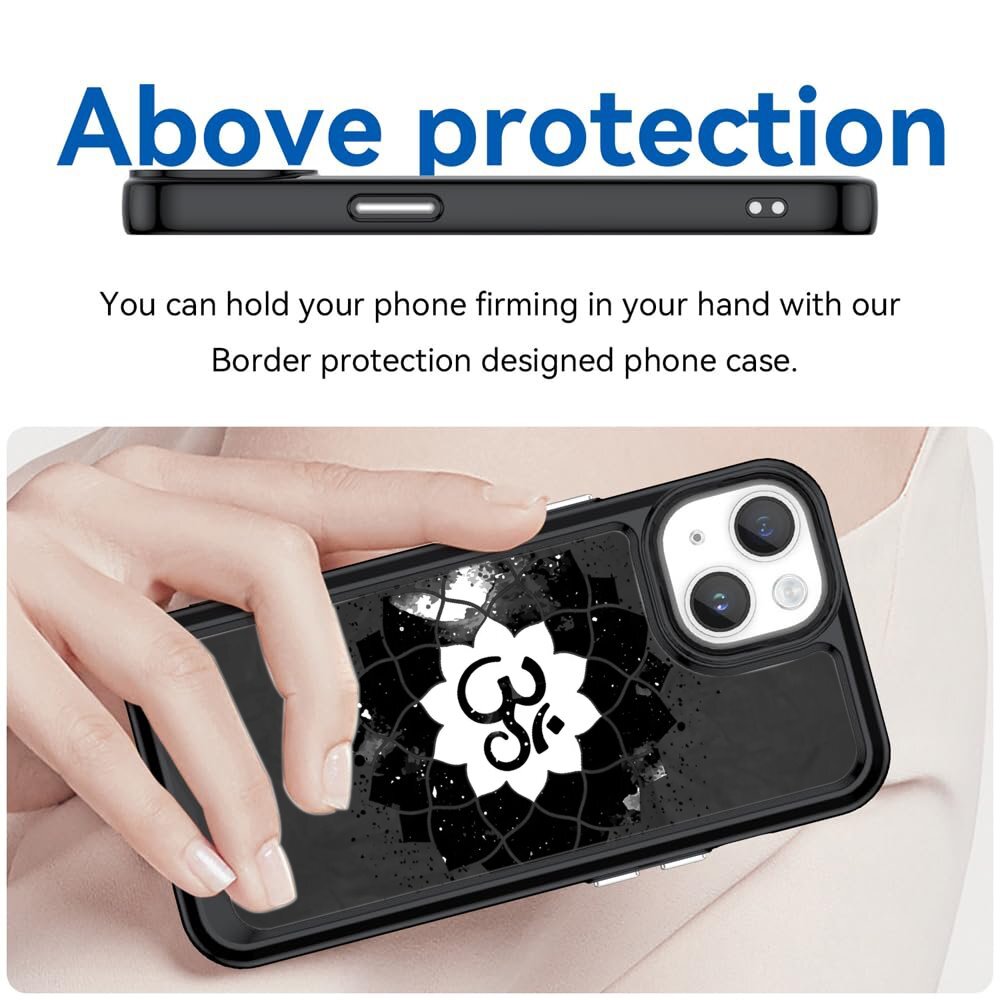 For Samsung Galaxy Z Fold Flip 3 4 5 6 Aum Om Ohm symbol Plastic TPU Case