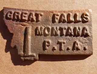 COPPER INGOT Mining Souvenir ⚒️ GREAT FALLS Montana BILLY WILLIAMS Collection