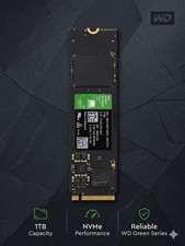 WD Green SN3000 WDS100T4G0E-00CPS0 SSD 1 TB intern M2 2280 PCIe 40 x4