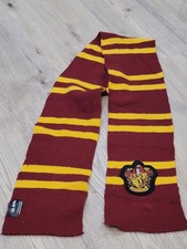 Harry Potter Gryffindor Adult Unisex Scarf Red Yellow Knit